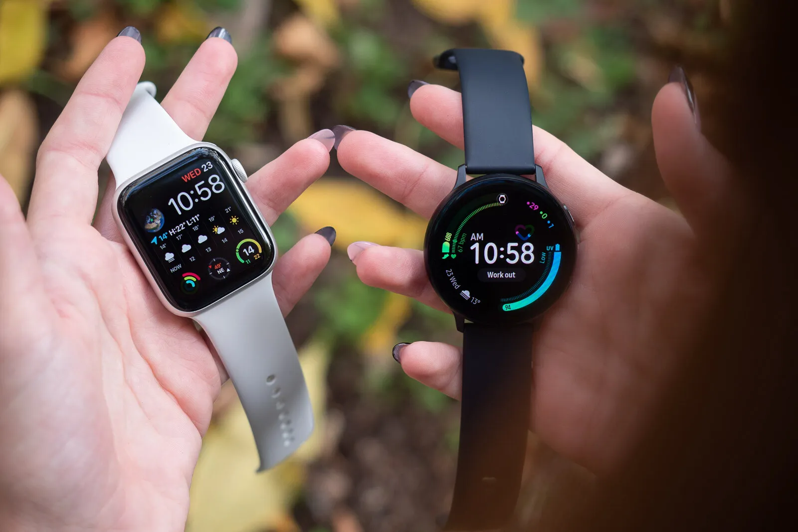 مقایسه اپل واچ سری 7 با Galaxy Watch 5