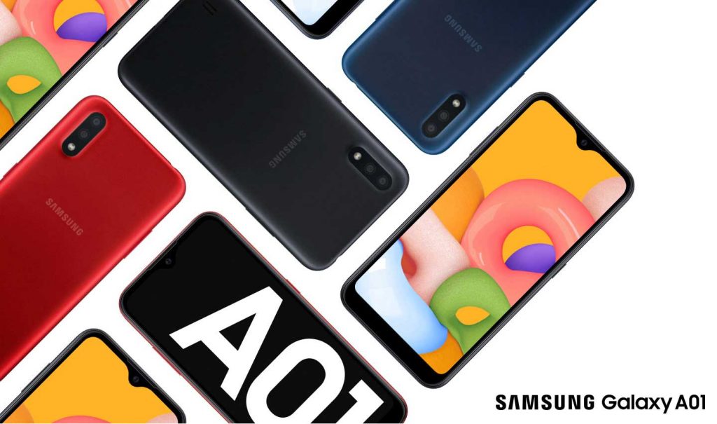 خرید اینترنتی گوشی موبایل سامسونگ Samsung Galaxy A01 از فروشگاه اینترنتی آوند موبایل