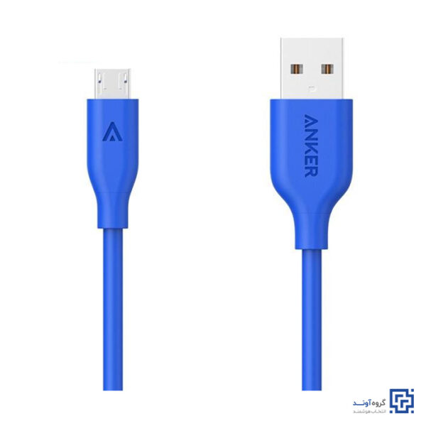 کابل تبدیل USB به microUSB انکر مدل A8132 PowerLine طول 0.9 متر