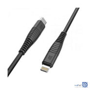 کابل تبدیل USB-C به Lightning راوپاور مدل RP-CB020 طول 1 متر